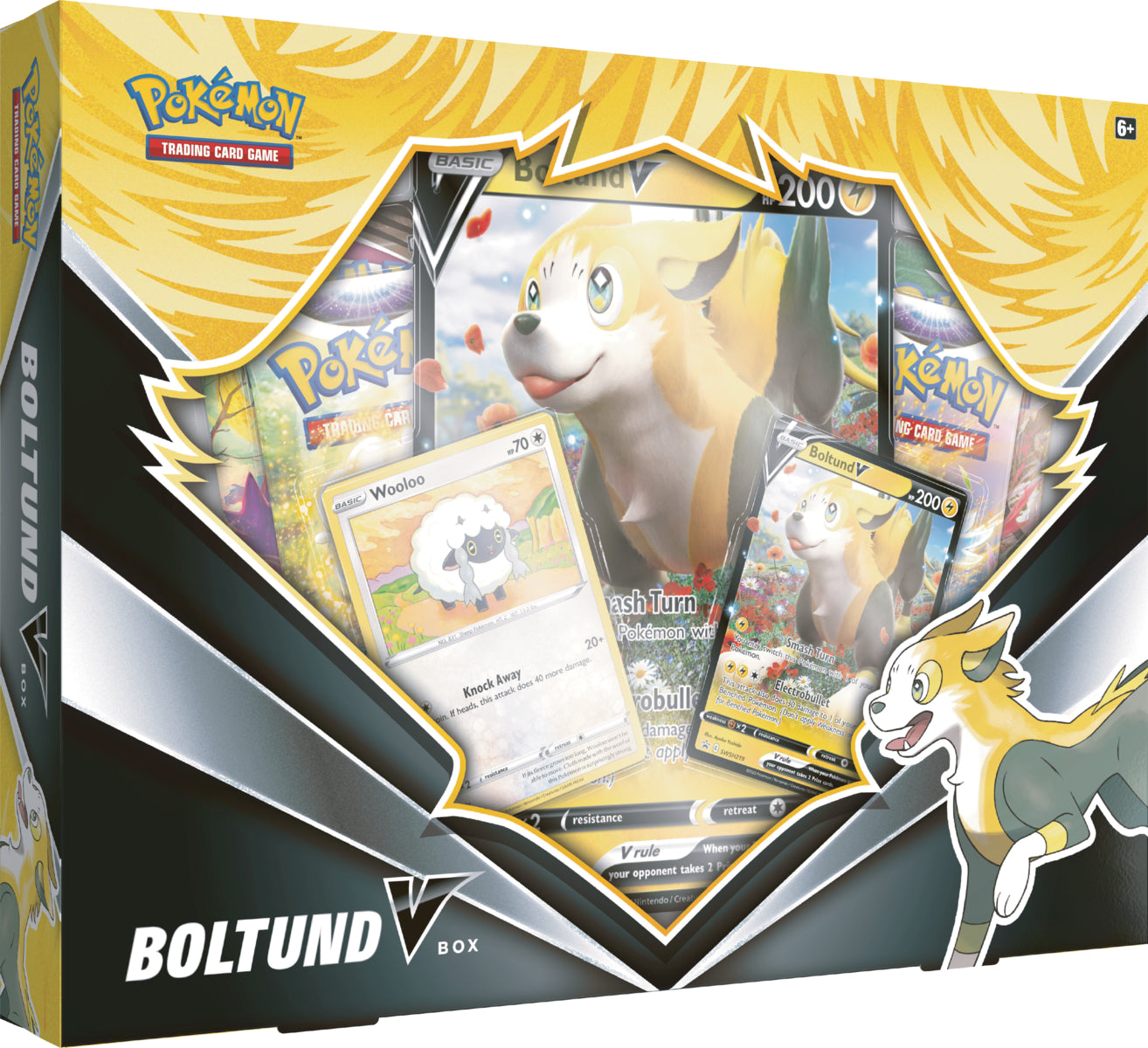 Boltund V Box from Brilliant Stars Pokémon card set